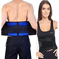 FitMad Regulable Neopreno Doble Tirador Lumbar Apoyo Inferior Espalda Cinturón Venda - Dolor De Espalda-Hernia Disco…